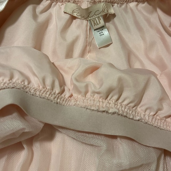 Hutch Blush Pink A-Line Pleated Skirt - Picture 9 of 13